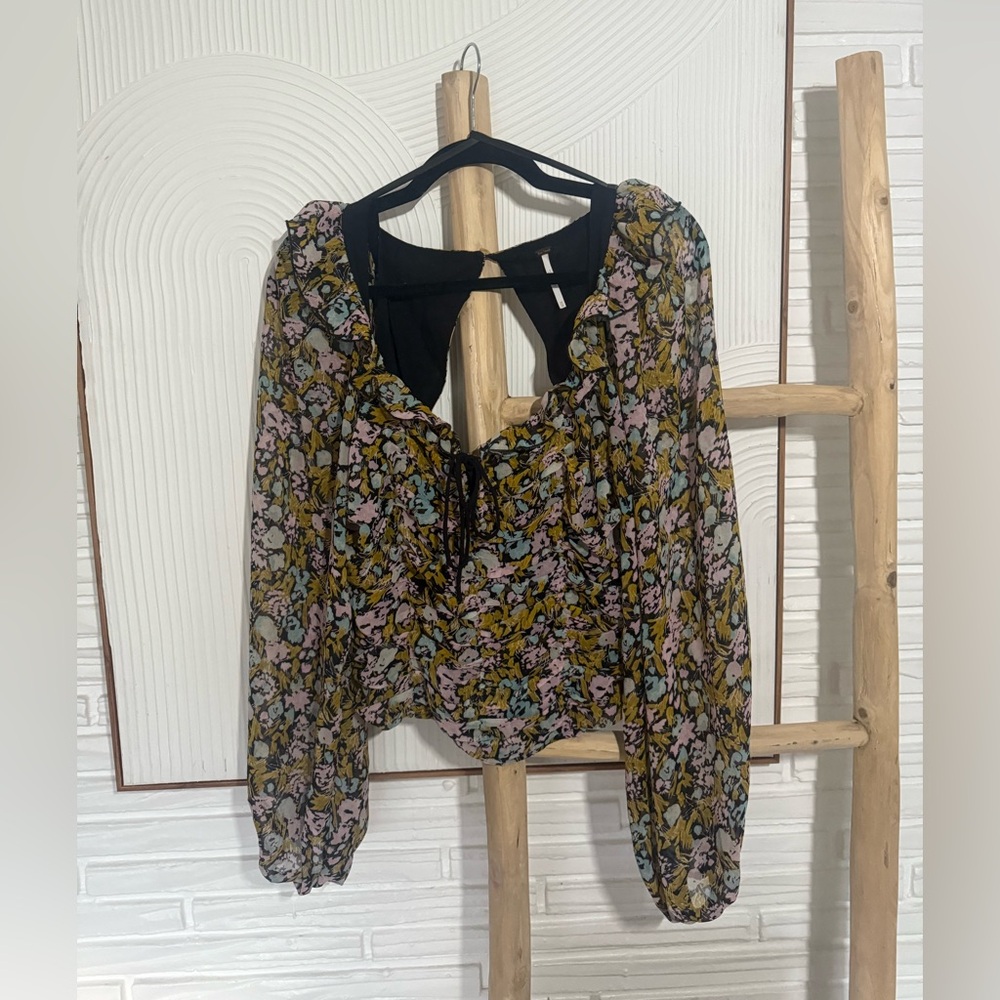 Floral Print Women's Top